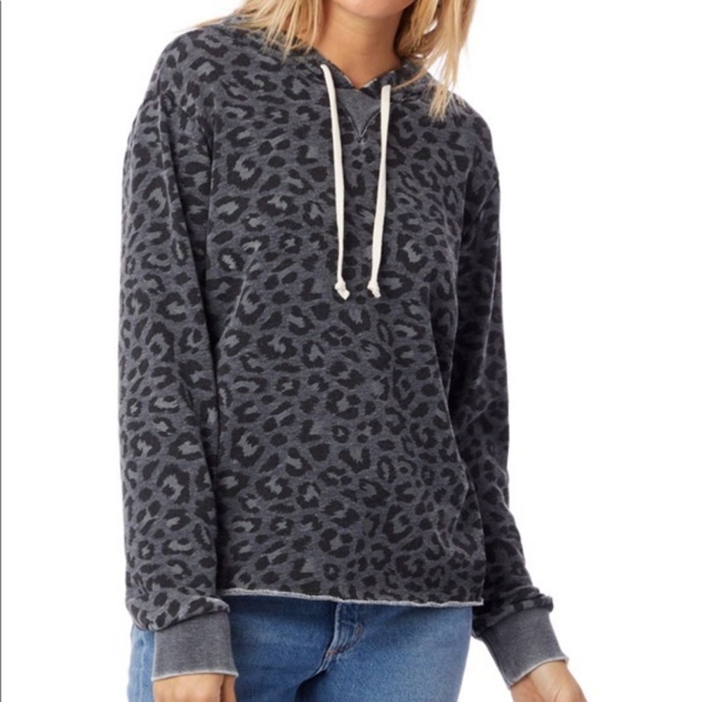 Alternative Apparel cheetah hoodie